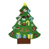Decorazioni natalizie Navidad 3D Fai da te Feltro Albero per bambini Anno Regali per bambini Giocattoli Natale artificiale Decorazione per la casa Ornamenti appesi