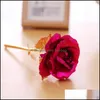 Decorative Flowers Wreaths Creative Gifts Lasts Forever Rose Flowers For Lover Wedding Christmas Valentines Mothers Day Decoration 2 Dhsfv