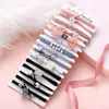 Hair Clips 100/15/8 PCS Pink Black Fashion Elastic Hairbands For Women Girls Band Knot Pearl Headbands Set Accessories 2022
