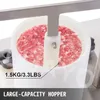 Lijayo Manual Round Burger Patty Press Machine Kitchen Tools Hamburger Meat Pie Maker