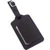 Leather Luggage Tag Bags Accessories Travel Suitcase Tags Name Address ID Baggage Label Address Holder