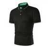 Polo da uomo Top corto bianco Camicia da uomo nera T-shirt classica T-shirt estiva T-shirt a maniche corte 2022 Designer di abbigliamento da uomo