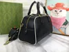 Top quality designer handbag baseball bag unisex leather one-shoulder tote bag casual mini travel bag 702397