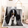 Одеяла ПЭТ собака Зимнее дом толстые одеяла передняя часть полиэстера обратно кашемиро