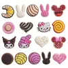 DHL Fast Air Accessori all'ingrosso Popolare Cute Pvc Cartoon Croc Charms Scarpa Decorazione floreale Accessori fibbia Clog Pins Bottoni di fascino Disponibile 04