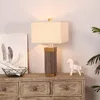 Tischlampen amerikanischer Stil einfacher Schreibtischlampe Personalisierte kreative Wohnzimmerstudie Nordeuropa Modedekoration El Schlafzimmer