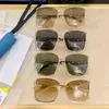 Hot Cake Sunglasses For Men Women Summer 1020 style Anti-Ultraviolet Retro Plate metal Oval Rectangle Full frame