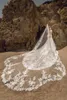 Taraklı Gelin Duvağı Düğün Peçe 1 Katmanlı Yumuşak Tül Taraklı Dantel Çiçek Zarif Beyaz Fildişi Şampanya Özel 300 cm