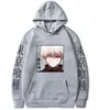 Męskie bluzy bluzy anime tokyo ghoul sweter manga nadruk z kapturem z kapturem z kapturem unisex cosplay z kapturem streetwear luz luźne męskie sweter l220901