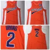 Mens Moive Uncle Drew Harlem Buckets Basketball Jersey Kyrie Irving 2 Big Fella 34 Orange Stiltched Shirts S-XXL305T