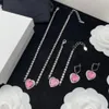 2022 Top Love Jewelry Sets Bracelet Earrings Necklace bangle bangles chains dinh van Brandjewelry8 designer jewelry luxury pulsera cjeweler heart gift