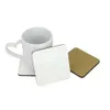 DHL UPS Mats Pads Sublimation Flugh Diy Diy Round Round Mount Natural Cork Coaster Coffee Coffee Tea Cup Cup Plac GC0901