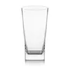 Highball Glasses Tumblers Lead-Free Crystal Clear Glass Elegant Drinking Cups for Water Wine Beer Cocktails and Mixed Drinks Round Top Square Bot