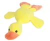 2022 Favor Soft Cute Children Flying Monkey Slingshot Flying Plush Chicken Duck Gritando Novedad para juguetes divertidos GC0915