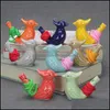참신 아이템 새 모양의 휘파람 어린이 세라믹 물 오카리나 노래 chirps 목욕탕 어린이 장난감 선물 크리스마스 8 색상 드롭 배달 dhrmg