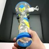 Rury dymne Hookah Bong Glass Rig Oil Water Bongs Paint Nocne światło Klasyczne duże szklane papieros Bongs