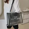 Totes Tote Bag Women Handbag Candy Color Transparent Jelly Shopping Bag PVC Mesh Beach Handbag 2206172084