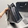 Designer Borse tote di grande capacità di qualità superiore Borse in pelle Borse per la spesa a spalla alla moda