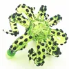 Octopus Water Bong Dab Rig Hookah Hookahs 14.4MM Female Joint Green Black Pipe Pipes CCG Bubbler Percolater For Smoking Quartz Banger Ashcatcher Craftbong