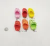 Модные милые брелки для ключей 3D EVA Beach Hole Little Croc Shoe Keychain Girl Gift Bag Аксессуары Украшение Плавающий брелок Шарм