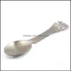 Openers mti-functie vork lepel 5 in 1 draagbare roestvrij staal mti flatware fles opener snijder voor cam wandelen mijn-inf0680 762 k2 dr dhhvk