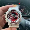 Мужские военные спортивные часы аналоговые цифровые светодиоды Shockper Electronic Silicone Watch Gift Box Monte Luxury