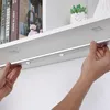 Veilleuses lumière LED Ultra mince sous armoire PIR capteur de mouvement sans fil USB pour cuisine placard éclairage lampe magnétique