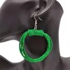 Orecchini pendenti UKEBAY Gioielli fatti a mano in metallo di lusso Goccia rotonda Accessori per le orecchie da donna Orecchini 9 colori Gioielli