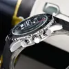 2022 Vendre ￠ chaud Quartz en acier inoxydable Vendre Hot Watch 6 Hands Fonction 43 mm en acier inoxydable saphir r￩sistant ￠ l'eau Lumineuse