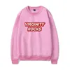 Sudaderas con capucha para hombre, ropa de Virginity Rocks, cuello redondo, estampado de manga larga, moda Harajuku, 2022