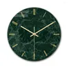 Настенные часы CC003 Creative Light Luxury Marble Clock Acryla Material UV Print