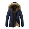 Männer Jacken Plus Größe 5XL Winter Winddicht Parka Solide Baumwolle Gefüttert Casual Verdicken Jacke Warme Kleidung L220830