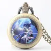 Vine Pocket Watch Quartz Pendant Collier Antique Collier 0127984334