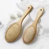 Dog Grooming Pet Massage Comb Wooden Fun Remove Flea Hair Brush Hair Combs Puppy Cat Dogs Brushes Pets Supplies 20220901 E3