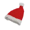 Chapeau tricoté coloré chapeau de Noël avec des boules de fourrure hiver chapeaux de laine unisexe chaud bonnets cadeau