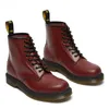 부츠 디자이너 여성 부츠 Doc Martens Dr Martins Boots Winter Booties Mens 플랫폼 카우보이 발목