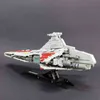 Blokken blokken 67106 Jiestar Hightech Moc Venator Attack Cruiser Fighter Destroyer Brick Technical Model Building Star Blocks Space Ship Toys T220901