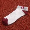 Chaussettes pour hommes 5 paires/lot été printemps hommes coton mode larges rayures décontracté montagne mince bateau