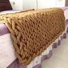 Blankets Battilo Chenille Chunky Knitted Blanket Weaving Super Soft Thicken Warm Throws Foe Sofa Decorative Bed