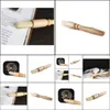 Coffee Tea Tools Coffee Hine Grinder Cleaning Brush Bristle Wooden Handle Milk Powder Brushes Household Bar Tools Drop Delivery 2021 Dhscr