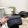 Messenger bag luxury handbag shoulder bag brand designer Leather ladies metal Chain clamshell wholesale color hardware