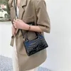 الأكياس المسائية أزياء لؤلؤة strapcrocodile نمط women's bag crossbody pu الجلود ذات المقبض العلوي حقائب اليد