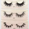 رموش كاذبة كاملة 10 أزواج Viso 3d Mink Lashes Natural Hand Makeup Eye Bulk T2208319402371