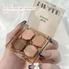 Fard à paupières bijou 4 couleurs fard à paupières nacré mat étanche plaque femme cosmétiques beauté durable et naturel Palette TSLM1