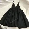 Sexig festklänning Renylon Style Puffer kjolar midja-retracerande designbollklänning Suspender Midi-klänningar med inverterade