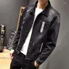 Männer Graben Mäntel Jacke Männer Großhandel 2022 Frühling Herbst männer Casual Marke Teenager Koreanische Lose Hübsche Mode Kleidung gestreift