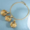 Autres ensembles de bijoux tendance ensemble mode pour femmes boucles d'oreilles couleur or collier cadeau d'anniversaire de mariage 220831