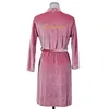 Designer pajamas bridal gown pajamas and cardigan bathrobes