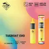 Original Disposable Vape Pen E Cigarette Tugboat Evo 4500 Puffs With 850mAh Battery Mesh Coil 10ml Prefilled Pod Airflow Control Smoking Kit