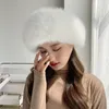 B￩rets ht4003 fur chapeau femme chaude casquette de ski de neige femelle feme bomber dame chapeaux hivernal du vent pour ushanka russe